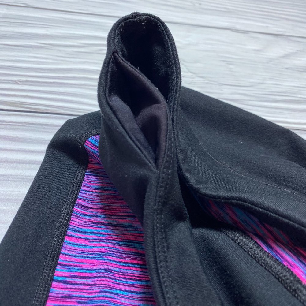 Fabletics Sydney Space Dye Leggings Pink Black - Picture 12 of 16